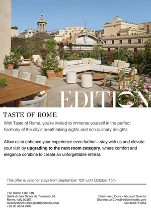 The Rome EDITION