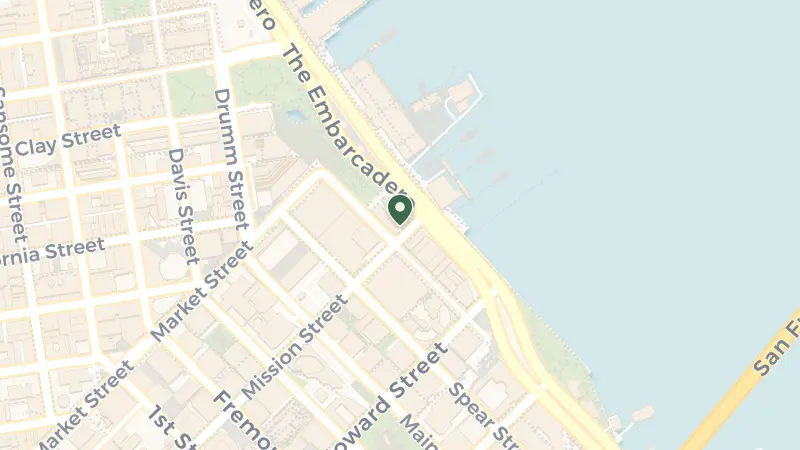 Map of 8 Mission St, San Francisco, CA 94105, USA