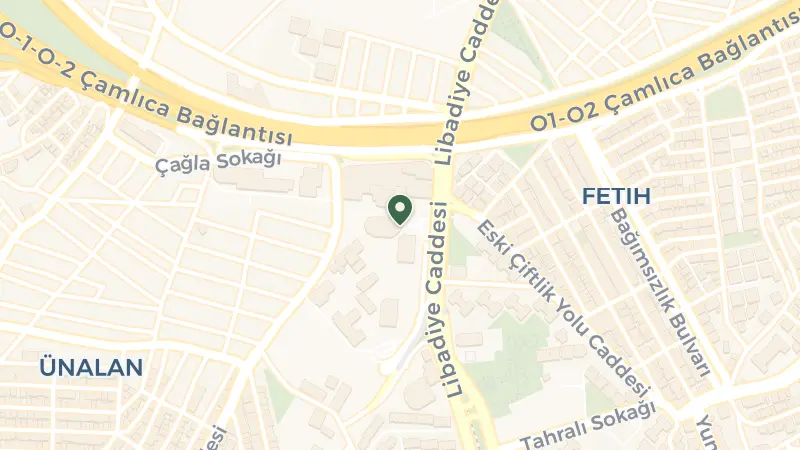 Map of Ünalan, Libadiye Cd. No: 80 G Blok, 34700 Üsküdar/İstanbul, Türkiye