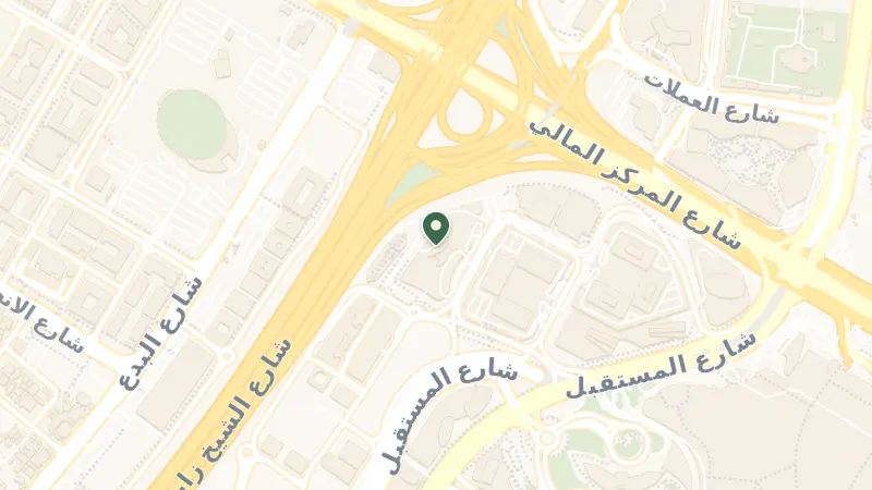 Map of Emaar Square Area - برج خليفة - وسط مدينة دبي - دبي - United Arab Emirates