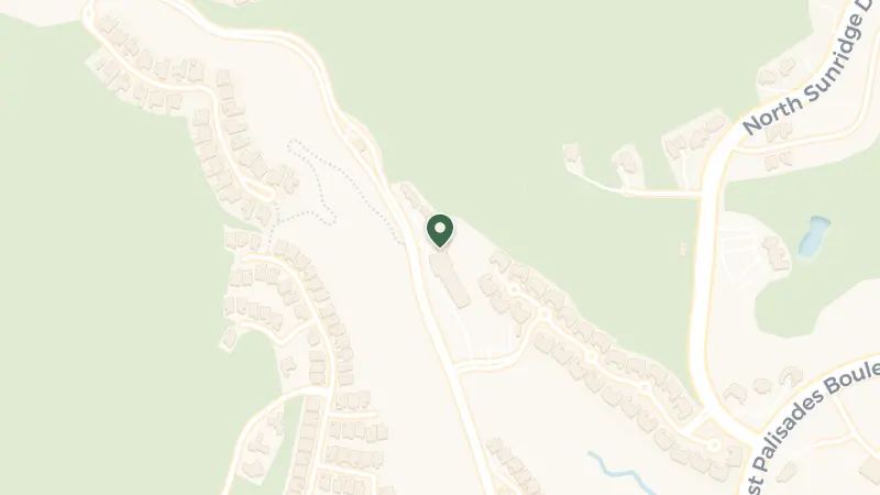 Map of 13225 N Eagle Ridge Dr, Fountain Hills, AZ 85268, USA