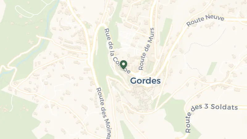 Map of 61 Rue de la Combe, 84220 Gordes, France