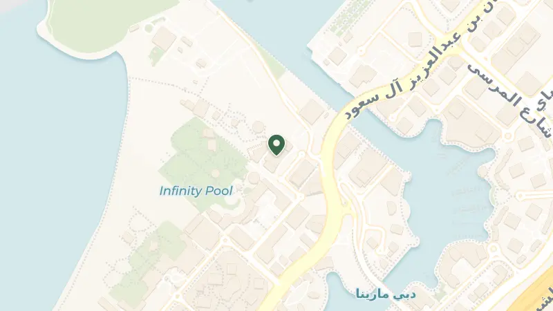 Map of Al Falea St - Jumeirah Beach - Dubai Marina - Dubai - United Arab Emirates