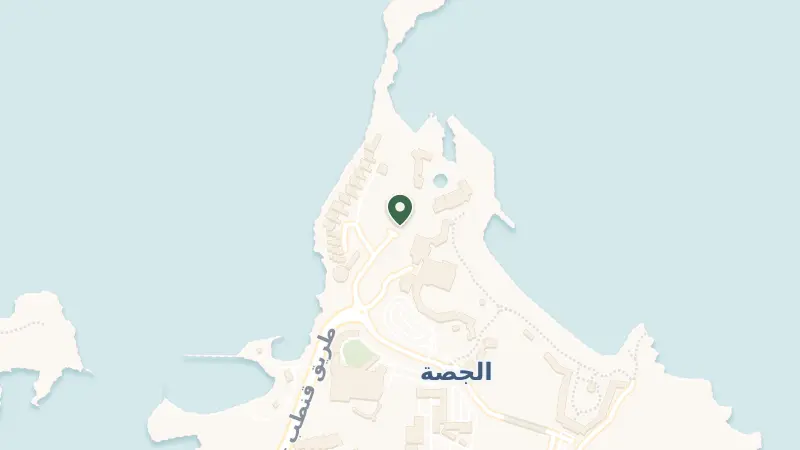 Map of Al Husn, Al Jissah St, بندر الجصة 100, Oman