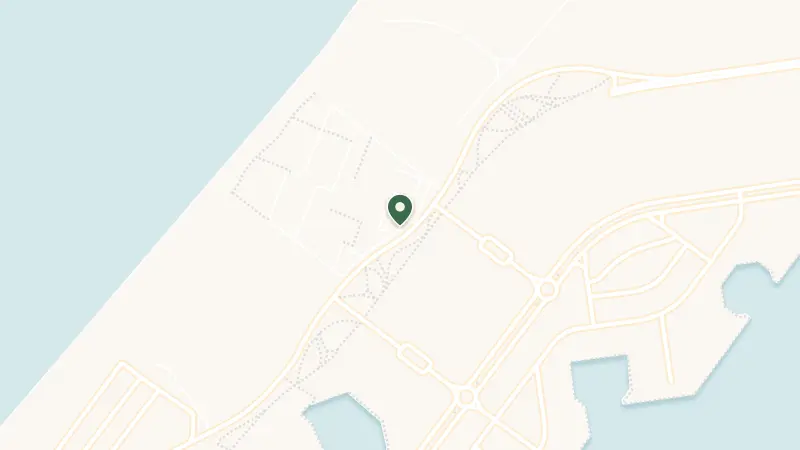 Map of Al Zorah Beach Resort, Ajman, United Arab Emirates