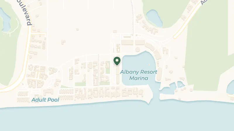 Map of 127 S Ocean Rd, New Providence, The Bahamas