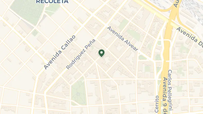 Map of Montevideo 1647, C1021AAA Cdad. Autónoma de Buenos Aires, Argentina