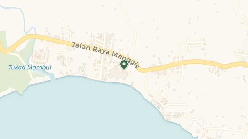 Map of Desa Buitan, Manggis, Kec. Manggis, Kabupaten Karangasem, Bali 80871, Indonesia