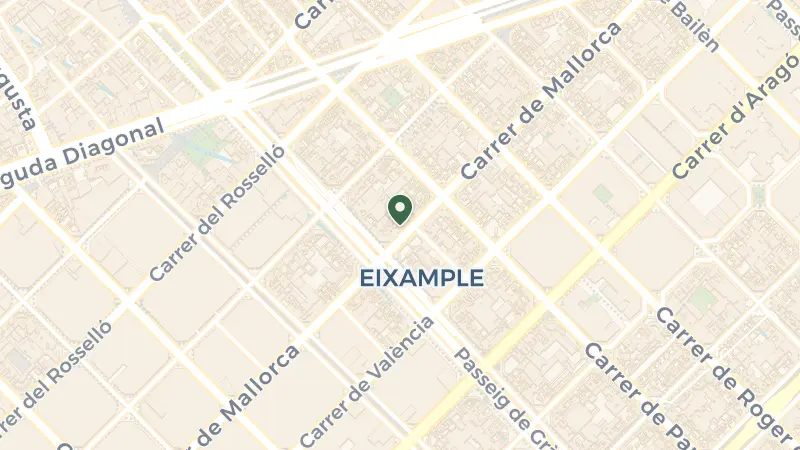 Map of Carrer de Mallorca, 269, Eixample, 08008 Barcelona, Spain