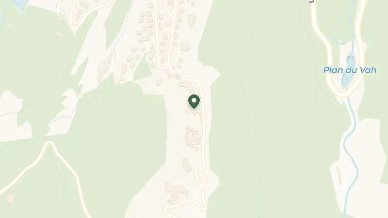 Map of 200 Rue de l'Altiport, 73120 Courchevel, France