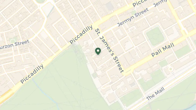Map of 7-8 Park Pl, London SW1A 1LS, UK