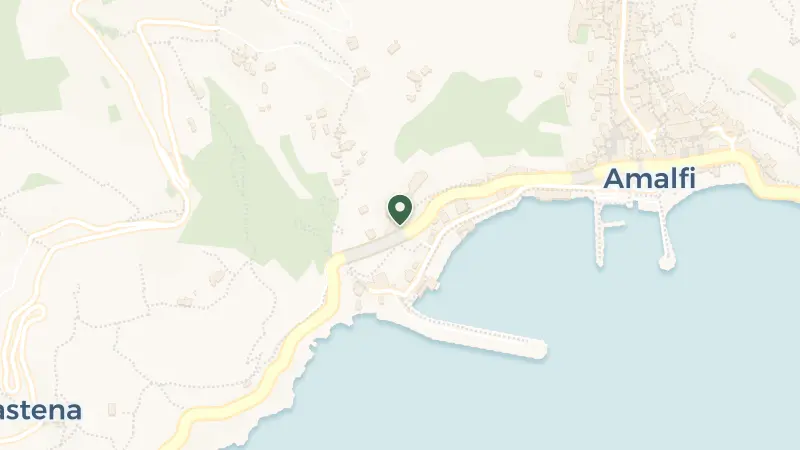 Map of SS163, 8, 84011 Amalfi SA, Italy