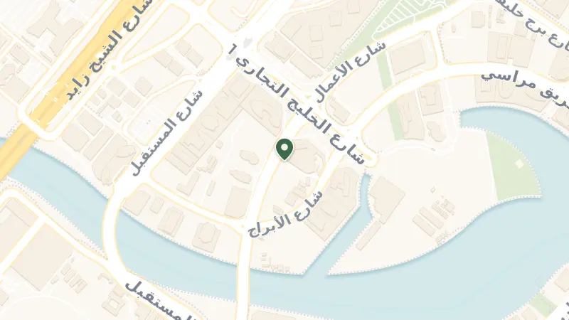 Map of Anantara Downtown Hotel Dubai - Business Bay - Dubai - United Arab Emirates