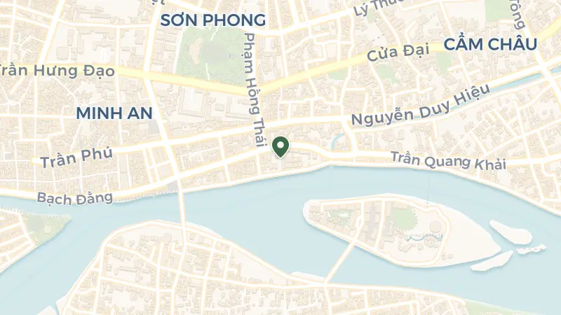 Map of 1 Đường Phạm Hồng Thái, Hội An, Đà Nẵng, Vietnam