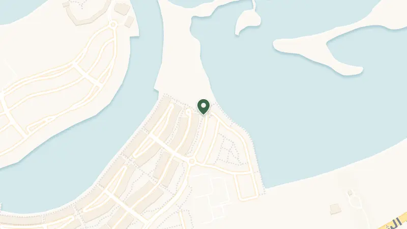 Map of Mina - International Airport - Al Riffa - Ras Al Khaimah - United Arab Emirates