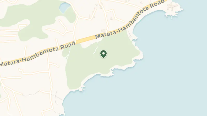 Map of Goyambokka Estate, Tangalle 82200, Sri Lanka