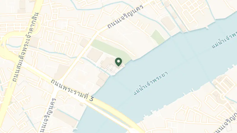 Map of 257/1-3 Charoennakorn Road Samrae Khet Thon Buri, Krung Thep Maha Nakhon 10600, Thailand