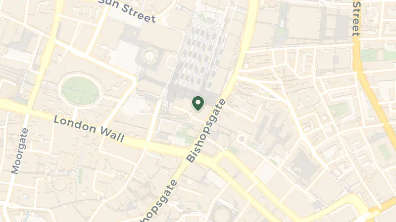 Map of 40 Liverpool St, London EC2M 7QN, UK