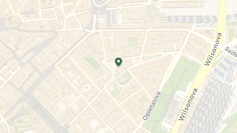 Map of Senovážné nám. 976/31, Nové Město, 110 00 Praha-Praha 1, Czechia