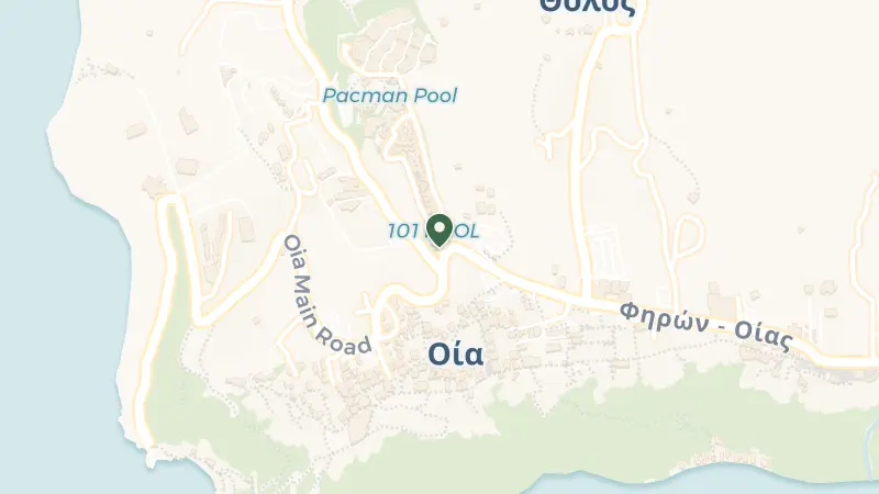 Map of Oia 847 02, Greece