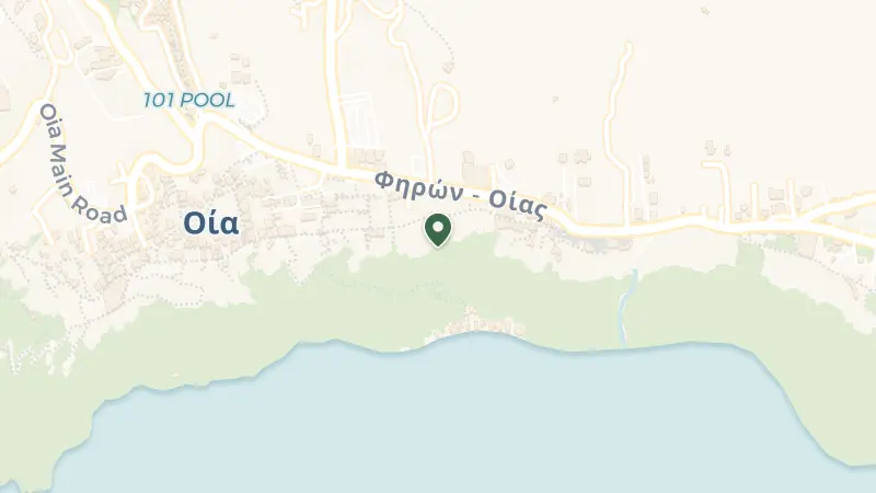 Map of Oia 847 02, Greece