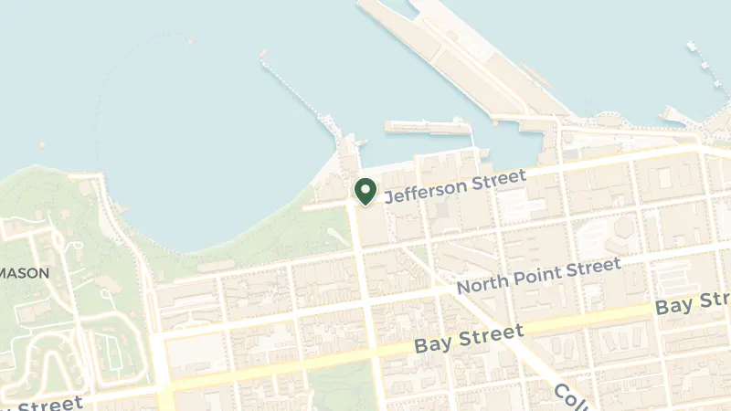 Map of 495 Jefferson St, San Francisco, CA 94109, USA