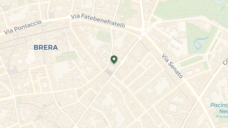 Map of Via Alessandro Manzoni, 31, 20121 Milano MI, Italy