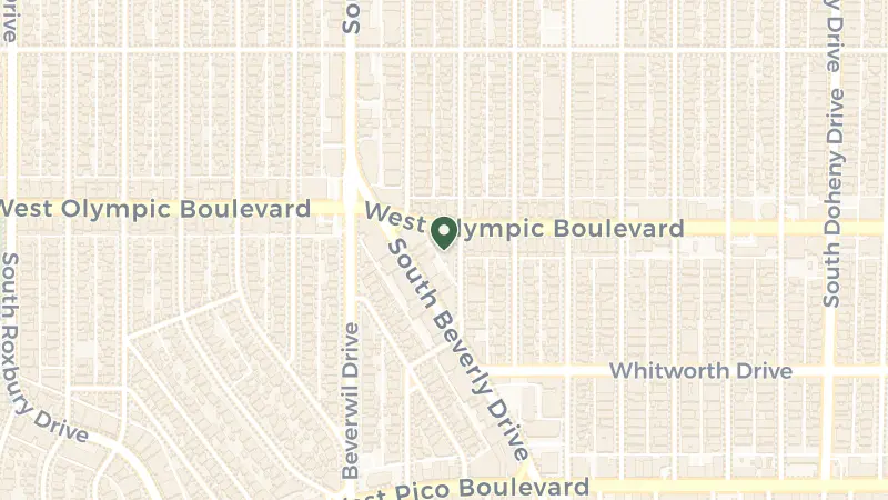 Map of 9400 W Olympic Blvd, Beverly Hills, CA 90212, USA