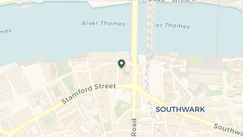 Map of 2 Blackfriars Rd, Upper Ground, London SE1 9JU, UK