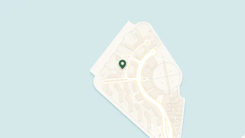 Map of 34JC+67 Banyan Tree - Marsa Dubai - Bluewaters Island - Dubai - United Arab Emirates
