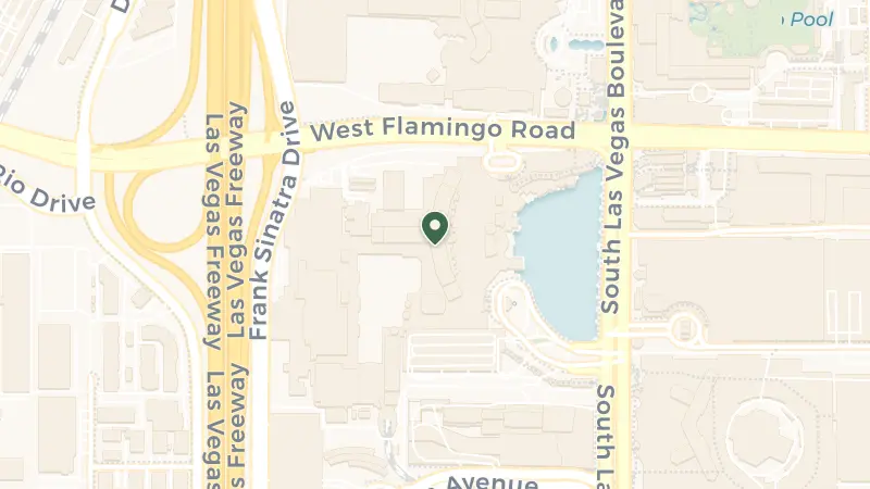 Map of 3600 S Las Vegas Blvd, Las Vegas, NV 89109, USA