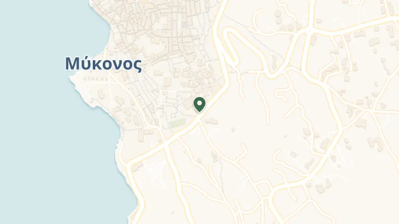 Map of School of Fine Arts District, Agiou Ioannou, Mikonos 846 00, Greece