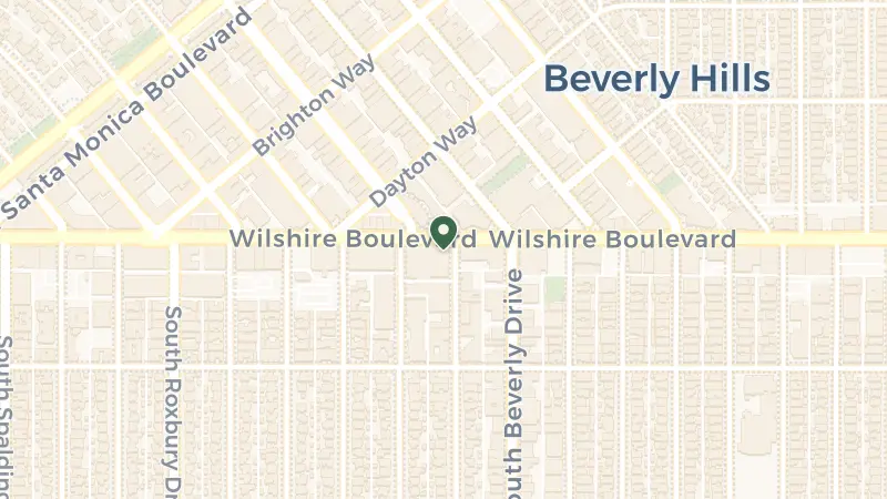 Map of 9500 Wilshire Blvd, Beverly Hills, CA 90212, USA