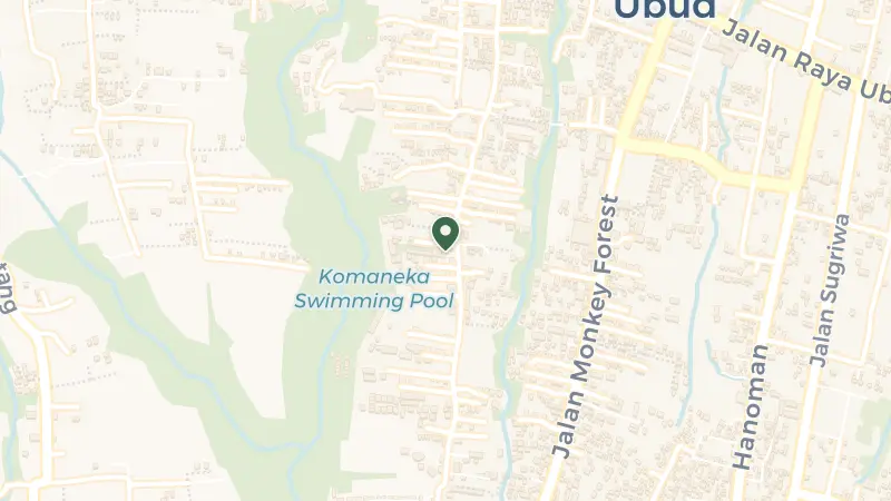 Map of Jl. Bisma No.68, Ubud, Kecamatan Ubud, Kabupaten Gianyar, Bali 80571, Indonesia