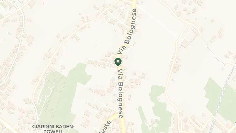 Map of Via Bolognese, 89, 50139 Firenze FI, Italy