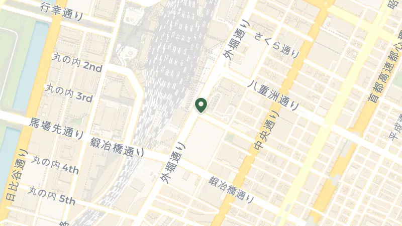Map of 2-chōme-2-1 Yaesu, Chuo City, Tokyo 104-0028, Japan