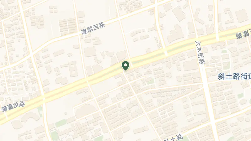 Map of China, Shang Hai Shi, Xu Hui Qu, 建国西路480号 邮政编码: 200031