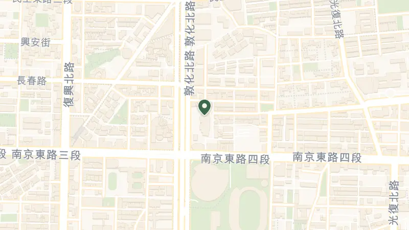 Map of No. 139, DunHua N Rd, Songshan District, Taipei City, Taiwan 105