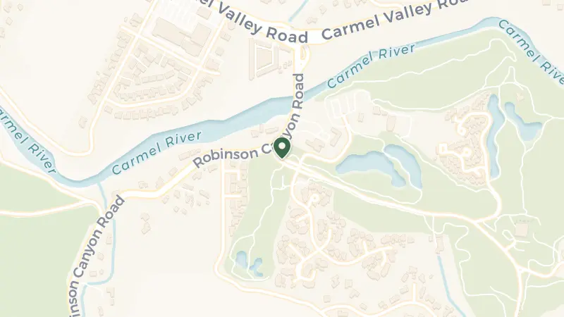 Map of 1 Old Ranch Rd, Carmel, CA 93923, USA