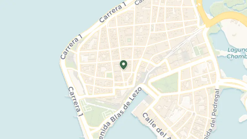 Map of calle del arzobispado, Cra. 5 #34-14, El Centro, Cartagena de Indias, Bolívar, Colombia