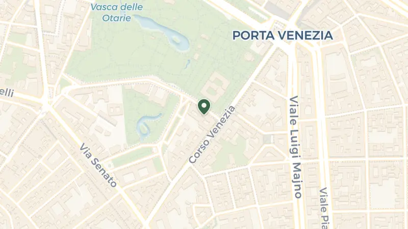 Map of Via Palestro, 24, 20121 Milano MI, Italy