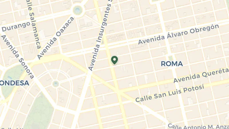 Map of Guanajuato 199, Roma Nte., Cuauhtémoc, 06700 Ciudad de México, CDMX, Mexico