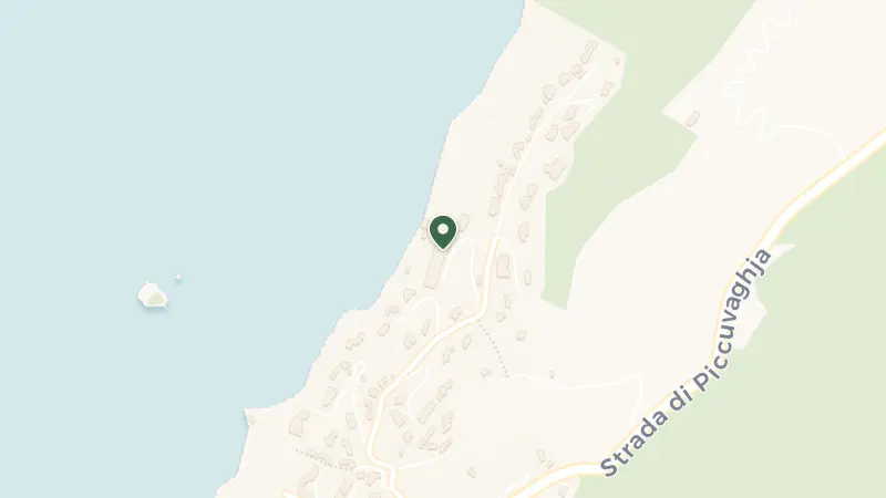 Map of 20137 Route de Palombaggia, 20137 Porto-Vecchio, France