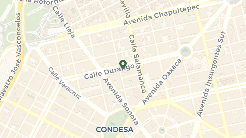 Map of Durango 280, Roma Nte., Cuauhtémoc, 06700 Ciudad de México, CDMX, Mexico