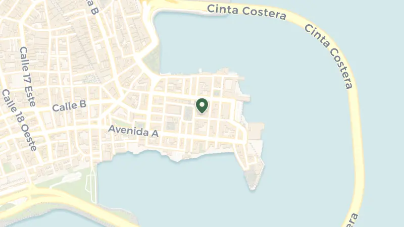 Map of Hotel Central, Panamá, Provincia de Panamá, Panama