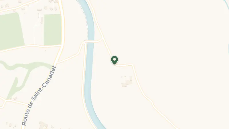 Map of Rte de Saint-Canadet, 13610 Le Puy-Sainte-Réparade, France