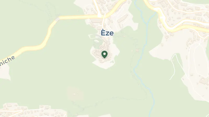 Map of Rue du Barri, 06360 Èze, France