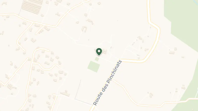 Map of 3959 Rte des Pinchinats, 13100 Aix-en-Provence, France