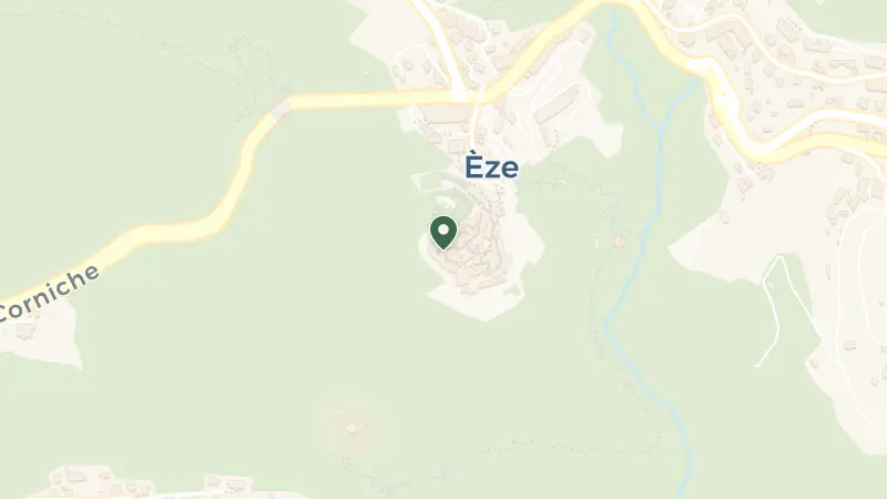 Map of Rue de la Pise, 06360 Èze, France