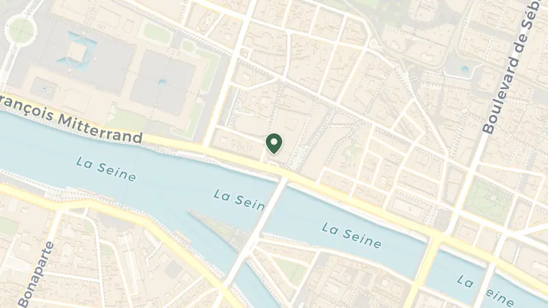 Map of 8 Quai du Louvre, 75001 Paris, France